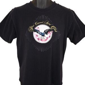 Vintage Slim Cessnas Auto Club T Shirt Mens Size Medium Black Y2K Cipher Country